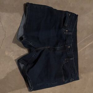 Signature by Levi Strauss Dark Blue Jean Shorts